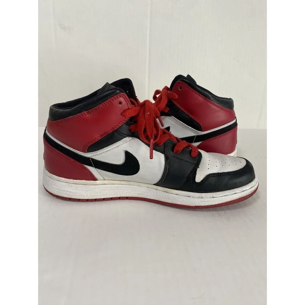 Nike Air Jordan Retro 1 Old Love 2007 Black Toe Youth 6 Women's 8